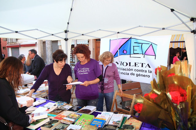 Violeta celebra Santa Jordina