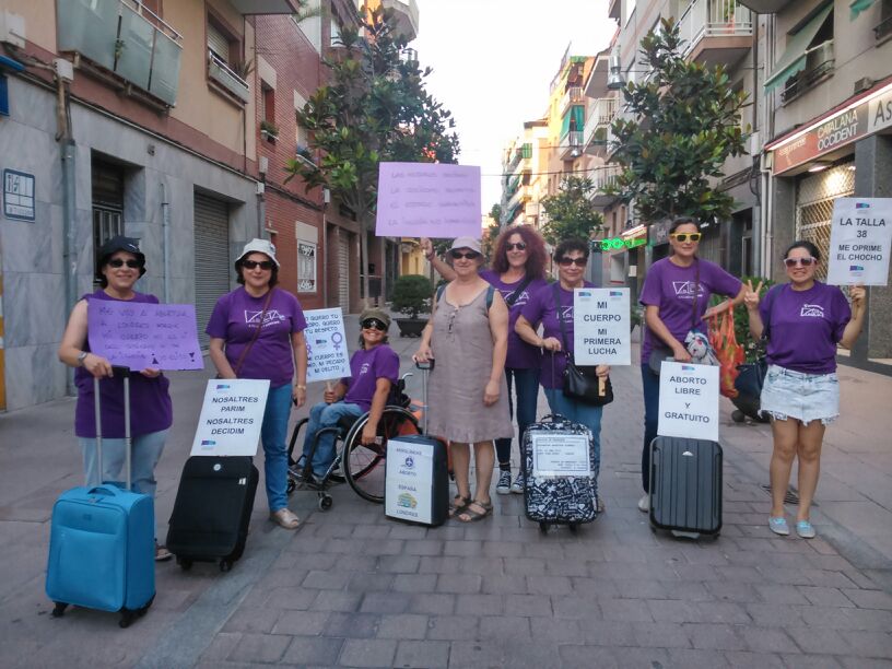 Manifestació #Vdevagina #Vdavortament